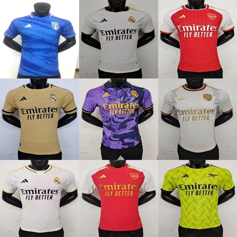 Adidas Emirates Fly Better Real Madrid Arsenal Italy Jersey Collection