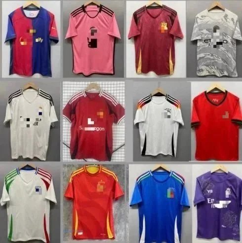 Adidas Spain 2024 Home Jersey Red Gold Stripes Authentic Match