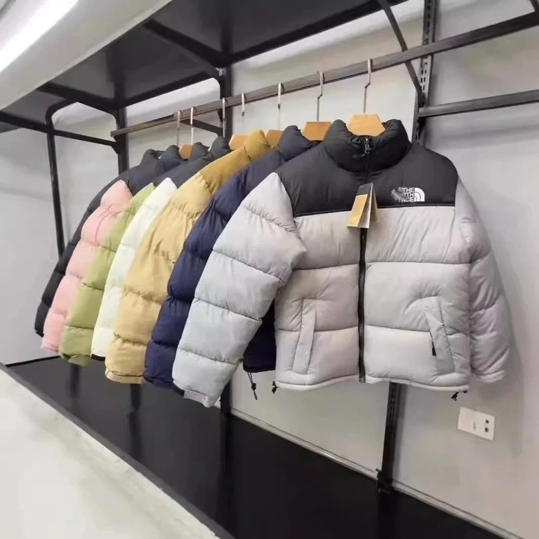 The North Face Nuptse 1996 Puffer Jacket Gray-Black Colorblock