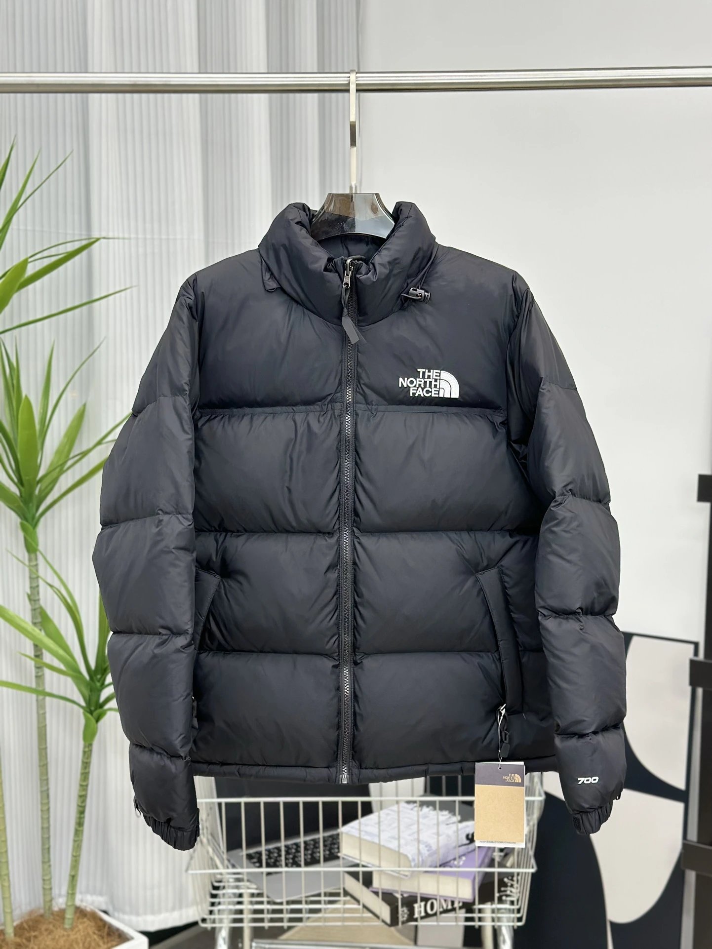 The North Face Nuptse 700-Fill Down Puffer Jacket Black